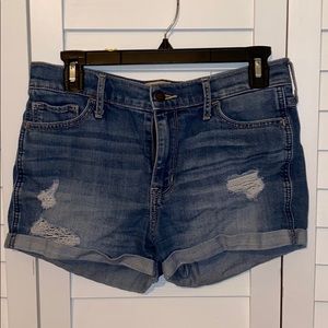 High waisted Hollister shorts